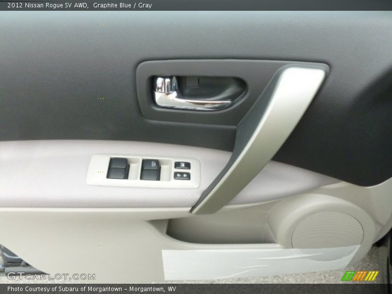 Graphite Blue / Gray 2012 Nissan Rogue SV AWD