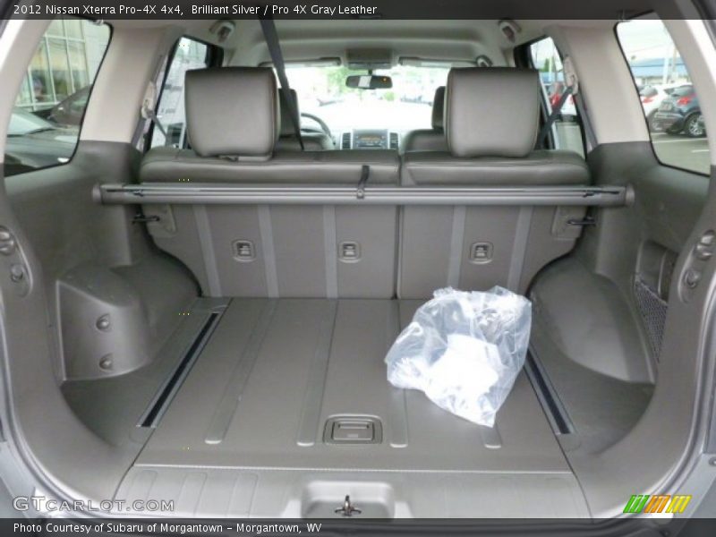 Brilliant Silver / Pro 4X Gray Leather 2012 Nissan Xterra Pro-4X 4x4