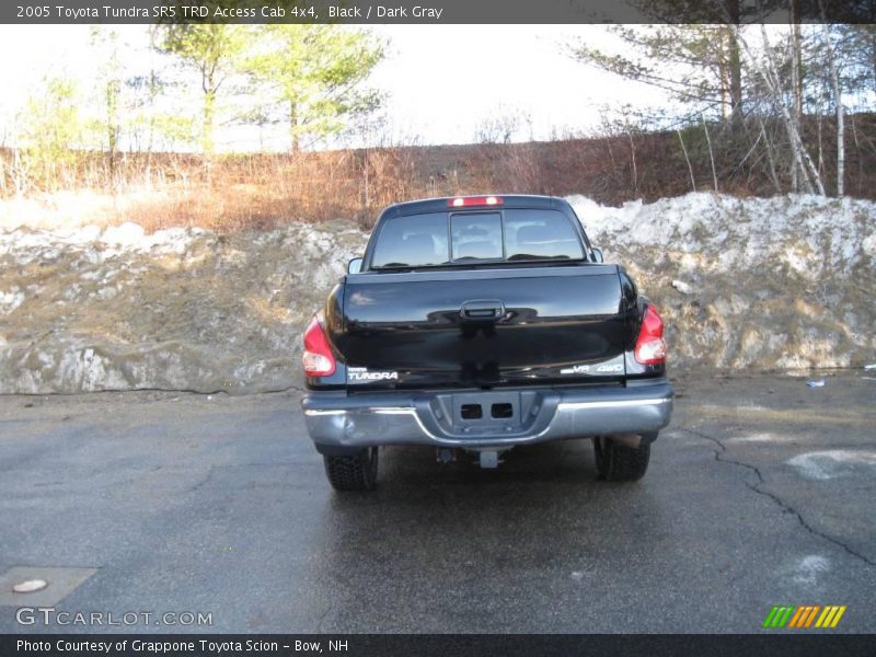 Black / Dark Gray 2005 Toyota Tundra SR5 TRD Access Cab 4x4