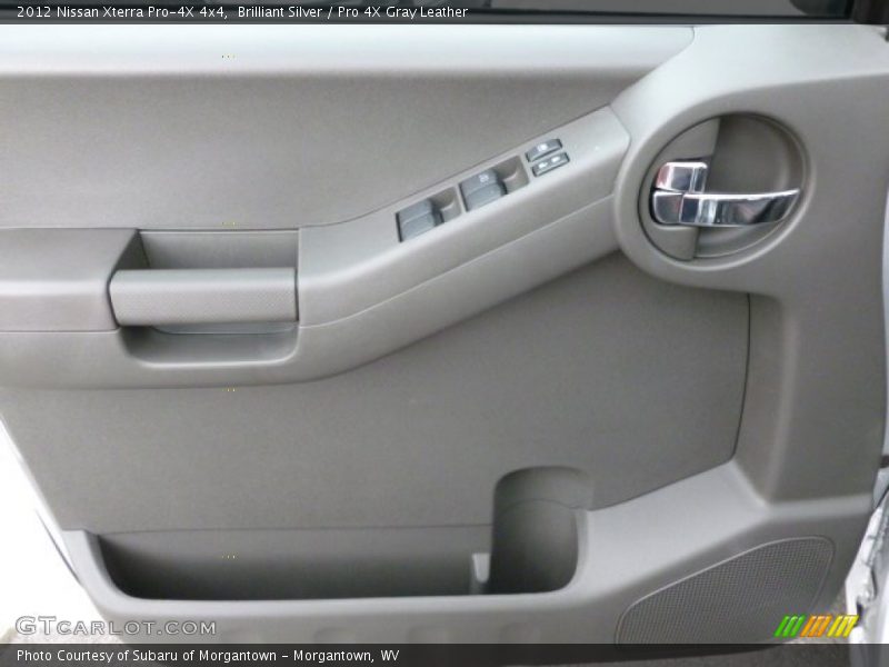 Brilliant Silver / Pro 4X Gray Leather 2012 Nissan Xterra Pro-4X 4x4