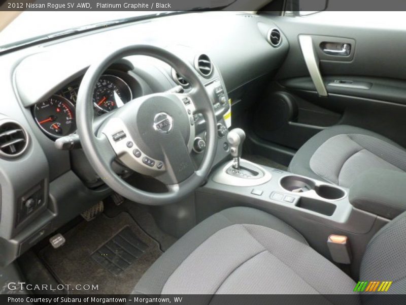 Platinum Graphite / Black 2012 Nissan Rogue SV AWD