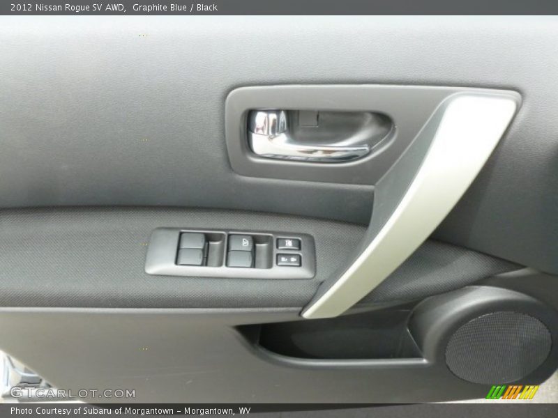 Graphite Blue / Black 2012 Nissan Rogue SV AWD