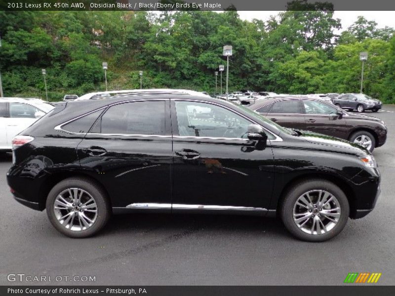  2013 RX 450h AWD Obsidian Black