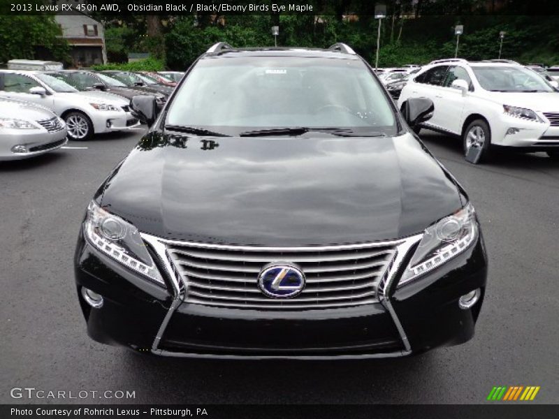  2013 RX 450h AWD Obsidian Black
