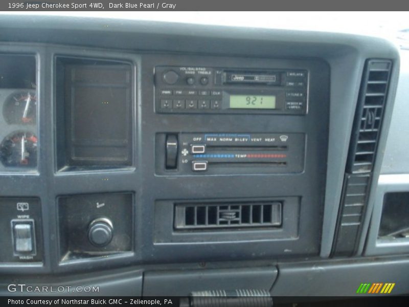 Controls of 1996 Cherokee Sport 4WD