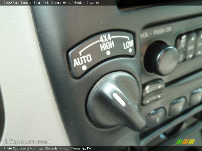 Controls of 2000 Explorer Sport 4x4