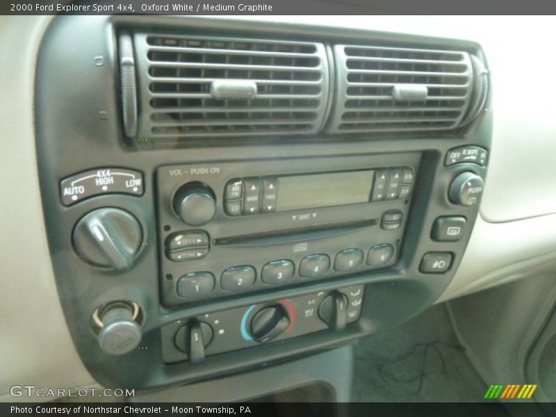 Audio System of 2000 Explorer Sport 4x4