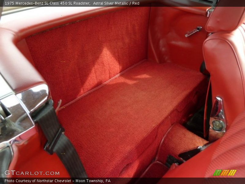  1975 SL Class 450 SL Roadster Red Interior