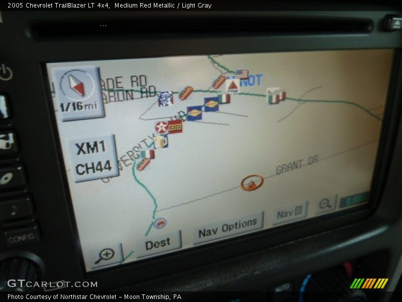 Medium Red Metallic / Light Gray 2005 Chevrolet TrailBlazer LT 4x4