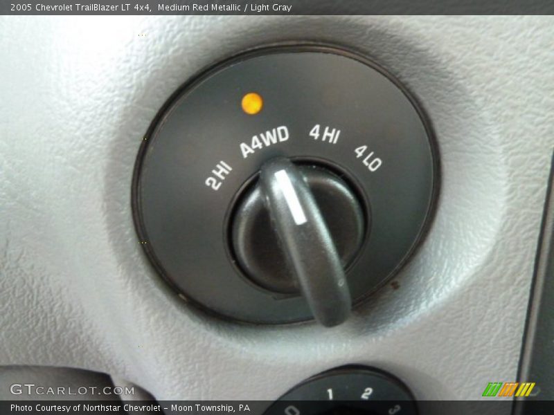 Medium Red Metallic / Light Gray 2005 Chevrolet TrailBlazer LT 4x4
