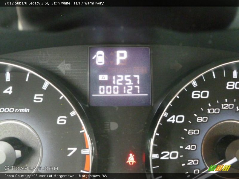 Satin White Pearl / Warm Ivory 2012 Subaru Legacy 2.5i