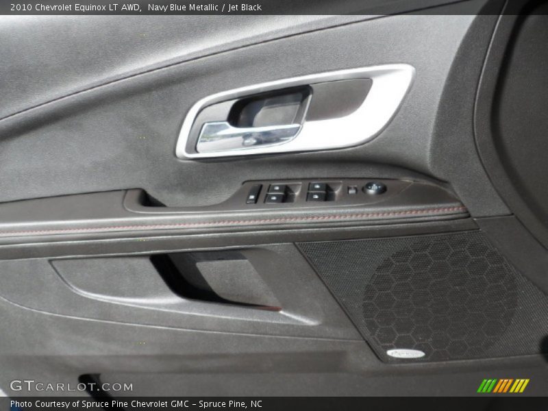 Navy Blue Metallic / Jet Black 2010 Chevrolet Equinox LT AWD