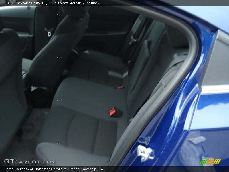 Blue Topaz Metallic / Jet Black 2012 Chevrolet Cruze LT