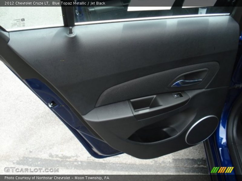 Blue Topaz Metallic / Jet Black 2012 Chevrolet Cruze LT