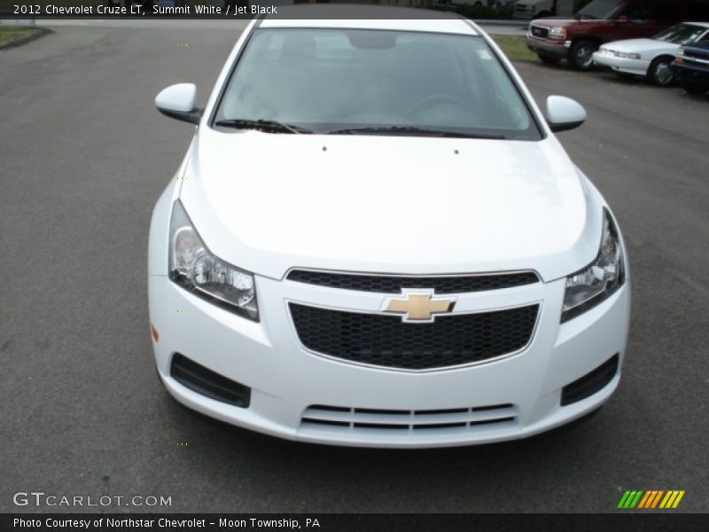 Summit White / Jet Black 2012 Chevrolet Cruze LT