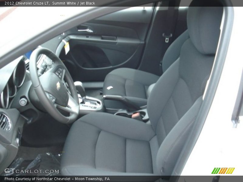 Summit White / Jet Black 2012 Chevrolet Cruze LT