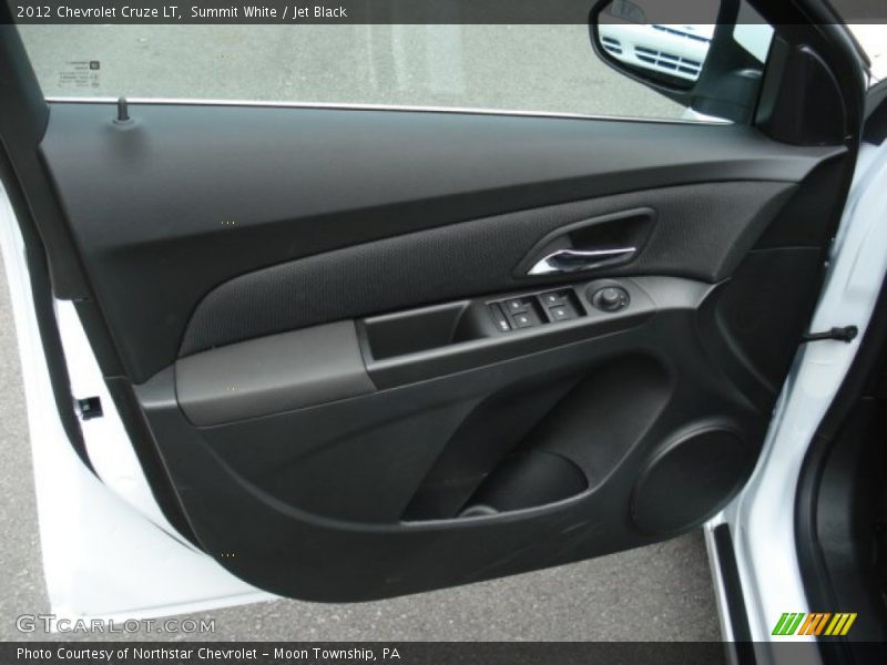 Summit White / Jet Black 2012 Chevrolet Cruze LT