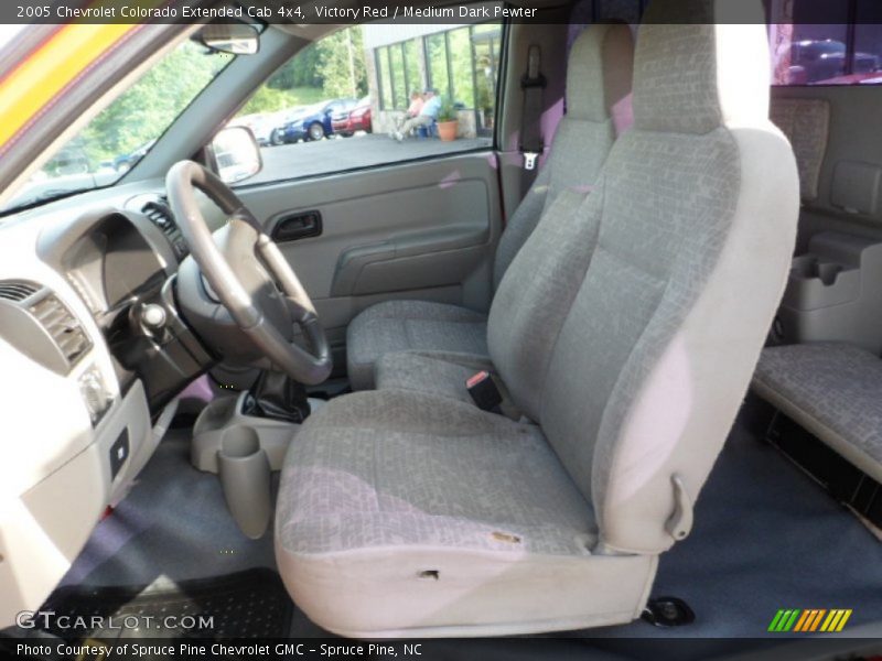 Victory Red / Medium Dark Pewter 2005 Chevrolet Colorado Extended Cab 4x4