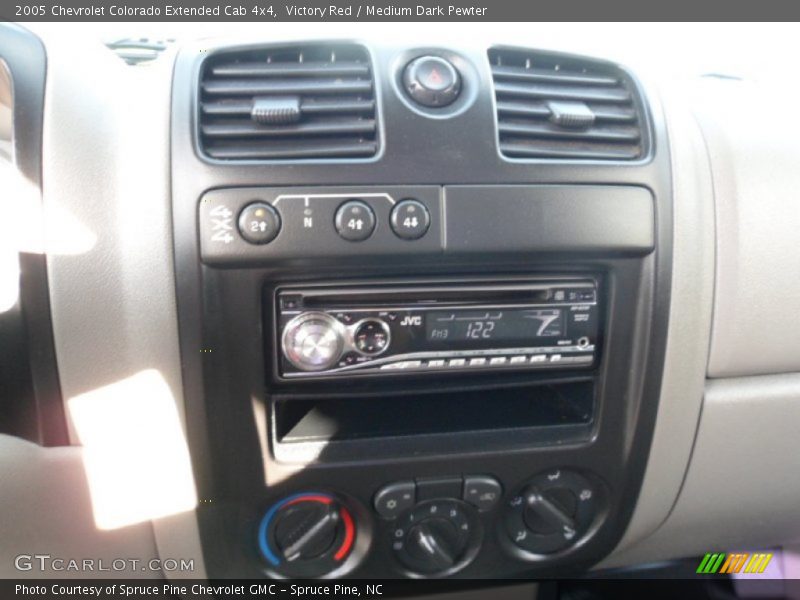 Victory Red / Medium Dark Pewter 2005 Chevrolet Colorado Extended Cab 4x4