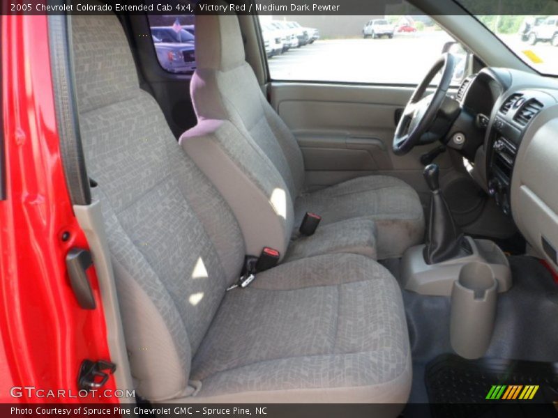 Victory Red / Medium Dark Pewter 2005 Chevrolet Colorado Extended Cab 4x4