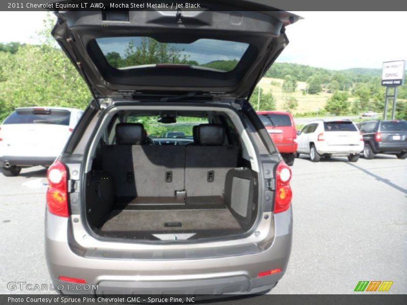 Mocha Steel Metallic / Jet Black 2011 Chevrolet Equinox LT AWD