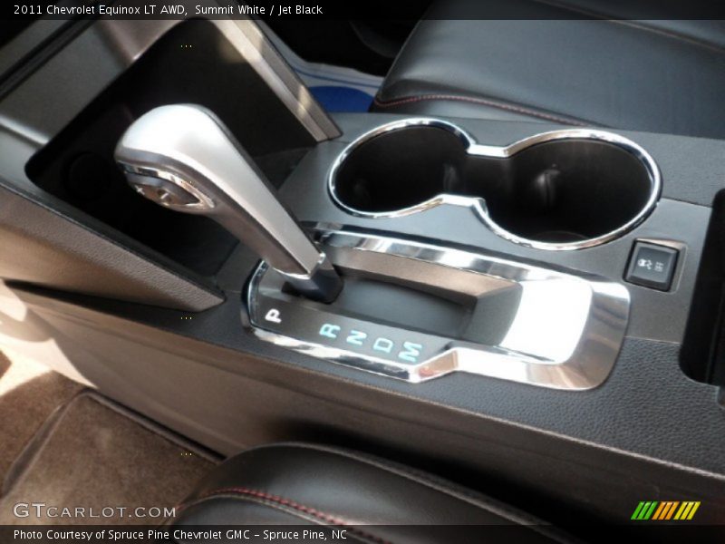 Summit White / Jet Black 2011 Chevrolet Equinox LT AWD