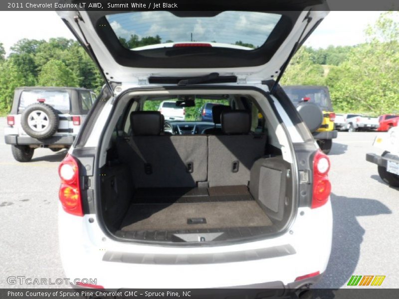 Summit White / Jet Black 2011 Chevrolet Equinox LT AWD