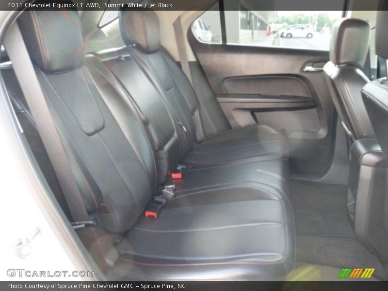 Summit White / Jet Black 2011 Chevrolet Equinox LT AWD