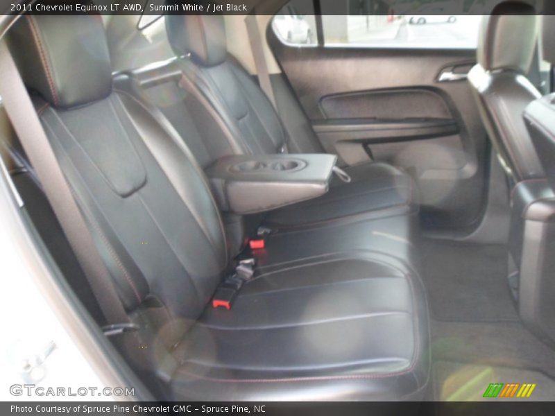 Summit White / Jet Black 2011 Chevrolet Equinox LT AWD