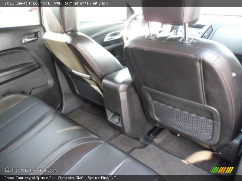 Summit White / Jet Black 2011 Chevrolet Equinox LT AWD