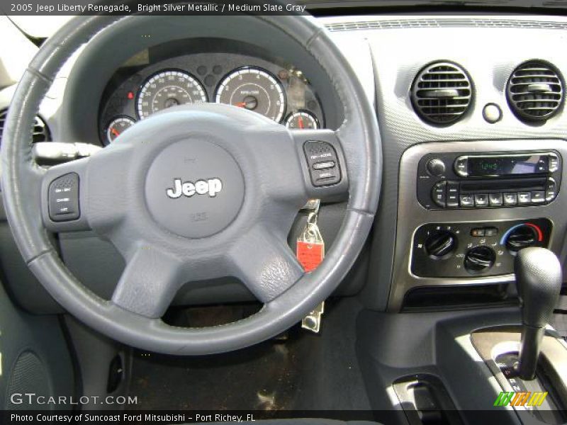 Bright Silver Metallic / Medium Slate Gray 2005 Jeep Liberty Renegade