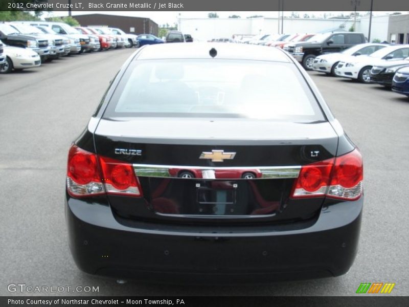 Black Granite Metallic / Jet Black 2012 Chevrolet Cruze LT