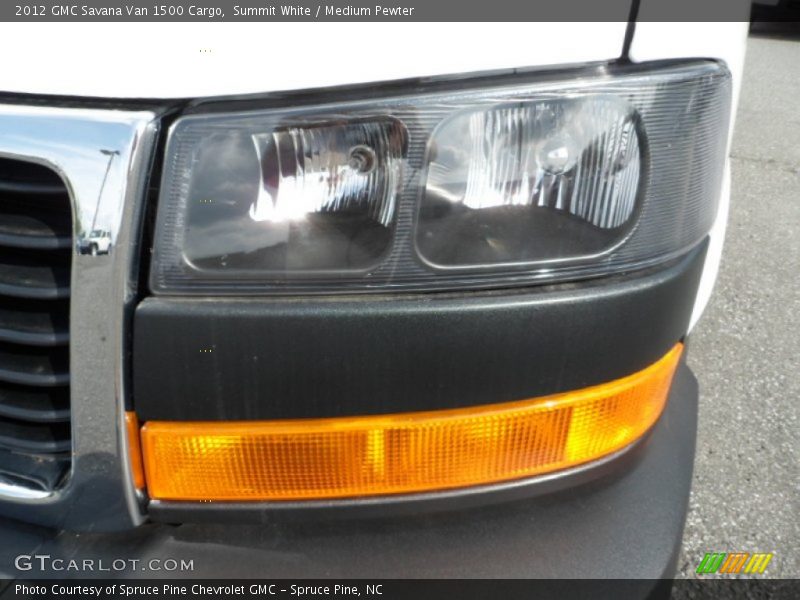 Summit White / Medium Pewter 2012 GMC Savana Van 1500 Cargo