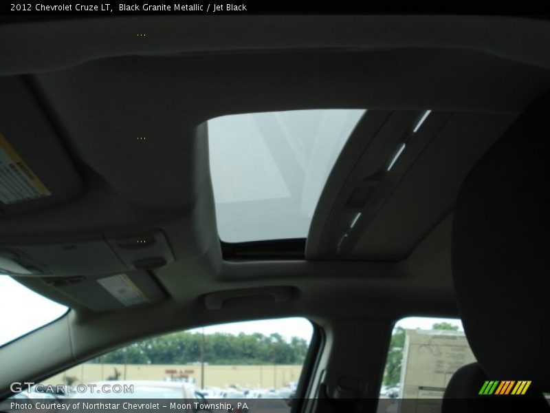 Black Granite Metallic / Jet Black 2012 Chevrolet Cruze LT