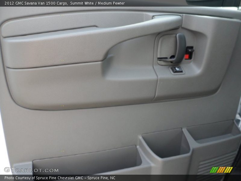 Summit White / Medium Pewter 2012 GMC Savana Van 1500 Cargo