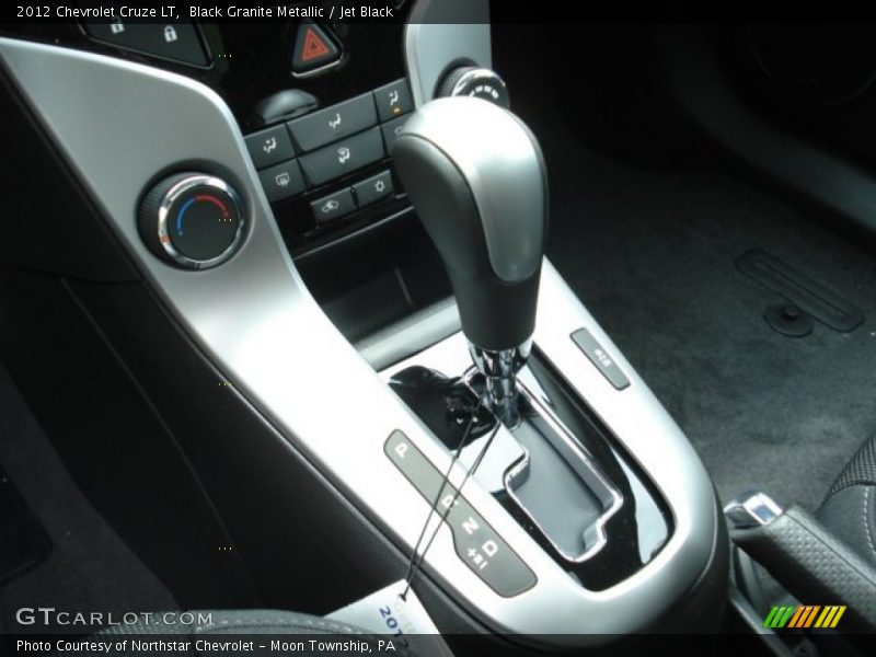 Black Granite Metallic / Jet Black 2012 Chevrolet Cruze LT