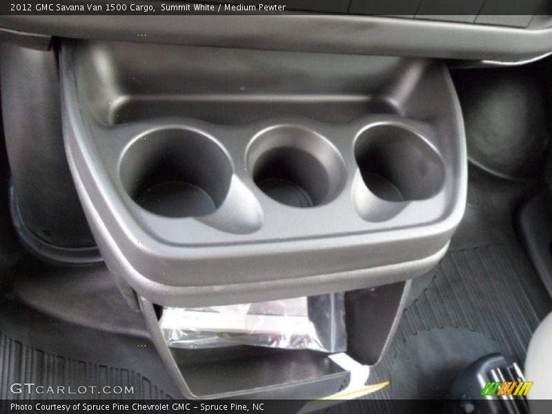 Summit White / Medium Pewter 2012 GMC Savana Van 1500 Cargo