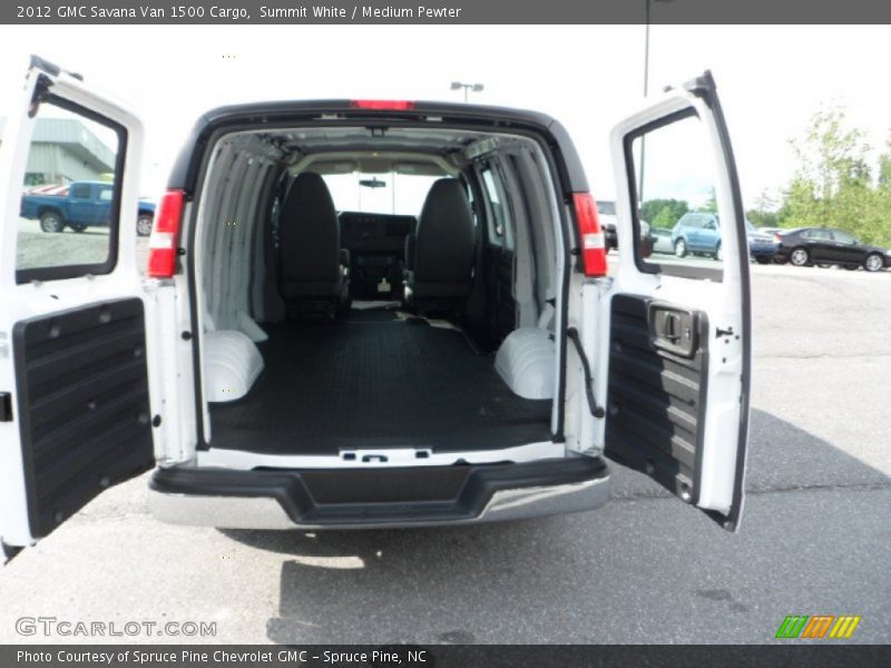 Summit White / Medium Pewter 2012 GMC Savana Van 1500 Cargo