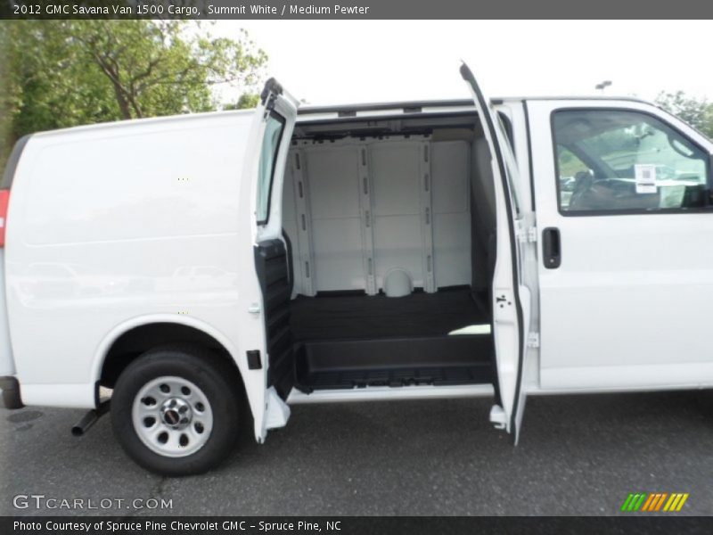 Summit White / Medium Pewter 2012 GMC Savana Van 1500 Cargo