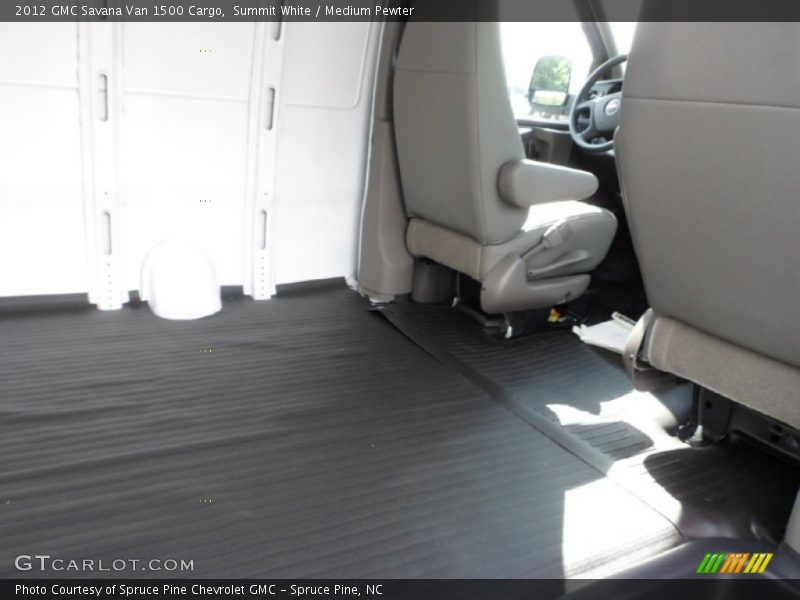 Summit White / Medium Pewter 2012 GMC Savana Van 1500 Cargo