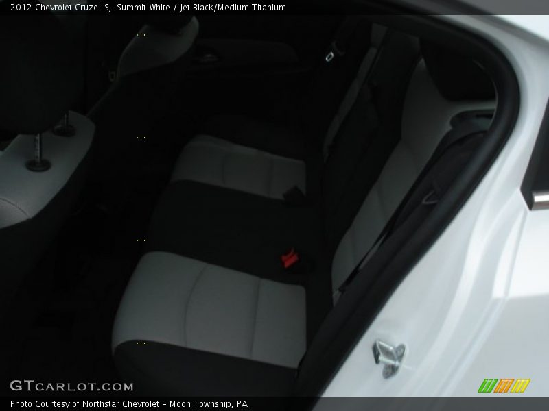 Summit White / Jet Black/Medium Titanium 2012 Chevrolet Cruze LS