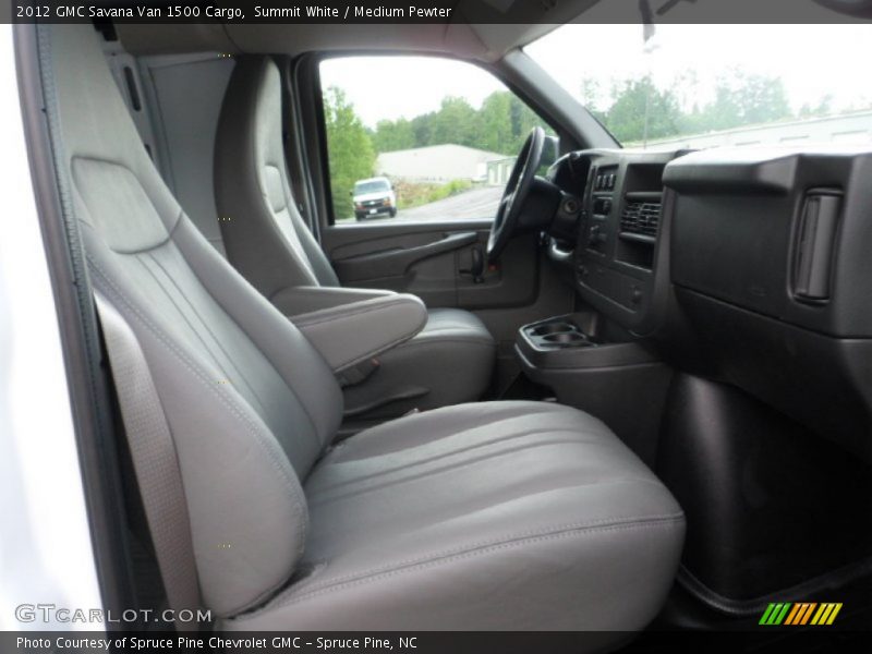 Summit White / Medium Pewter 2012 GMC Savana Van 1500 Cargo