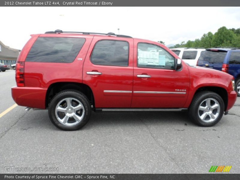 Crystal Red Tintcoat / Ebony 2012 Chevrolet Tahoe LTZ 4x4