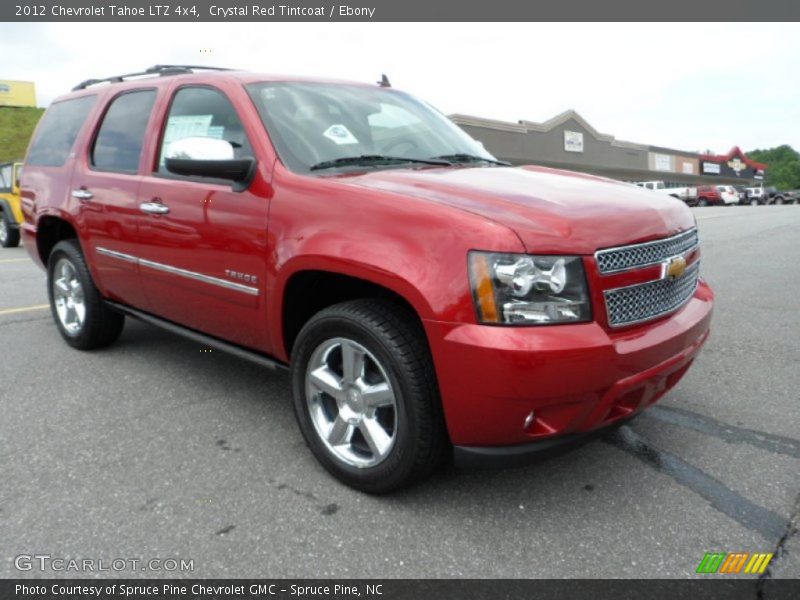 Crystal Red Tintcoat / Ebony 2012 Chevrolet Tahoe LTZ 4x4