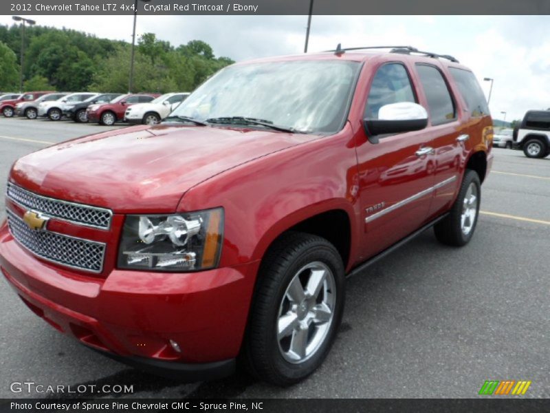 Crystal Red Tintcoat / Ebony 2012 Chevrolet Tahoe LTZ 4x4
