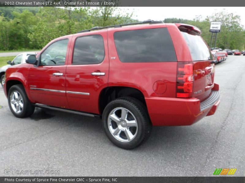 Crystal Red Tintcoat / Ebony 2012 Chevrolet Tahoe LTZ 4x4