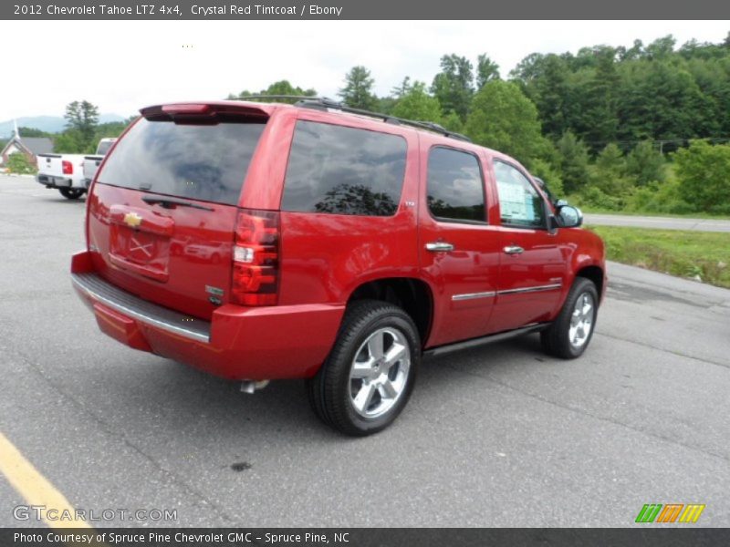 Crystal Red Tintcoat / Ebony 2012 Chevrolet Tahoe LTZ 4x4
