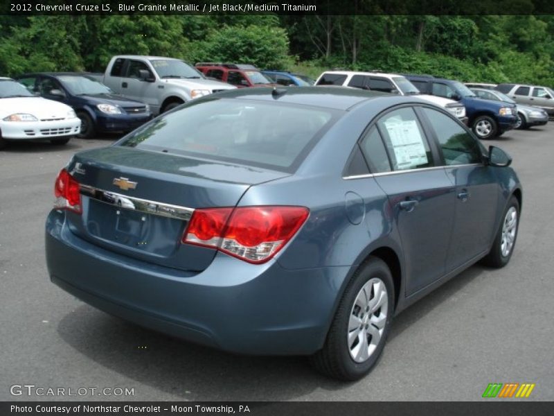 Blue Granite Metallic / Jet Black/Medium Titanium 2012 Chevrolet Cruze LS