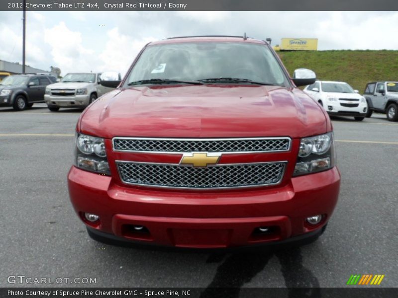 Crystal Red Tintcoat / Ebony 2012 Chevrolet Tahoe LTZ 4x4