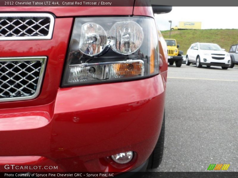 Crystal Red Tintcoat / Ebony 2012 Chevrolet Tahoe LTZ 4x4